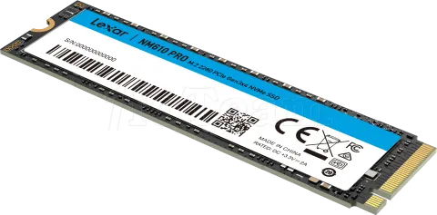Photo de Disque SSD Lexar NM610 Pro 500Go - NVMe M.2 Type 2280
