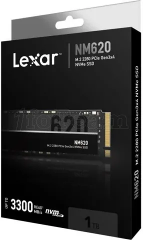 Photo de Disque SSD Lexar NM620 1To  - NVMe M.2 Type 2280