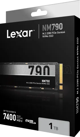 Photo de Disque SSD Lexar NM790 1To  - NVMe M.2 Type 2280