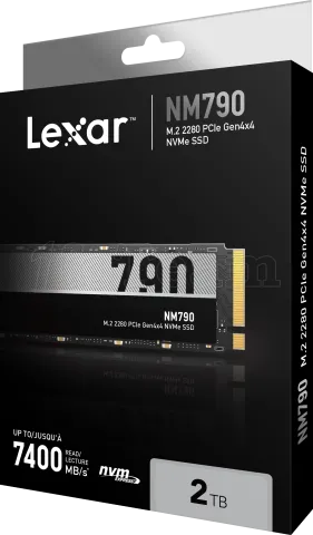 Photo de Disque SSD Lexar NM790 2To  - NVMe M.2 Type 2280