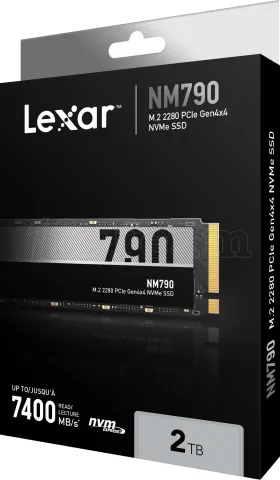 Photo de Disque SSD Lexar NM790 4To  - NVMe M.2 Type 2280