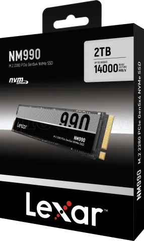 Photo de Disque SSD Lexar NM990 Pro 2To - NVMe M.2 Type 2280