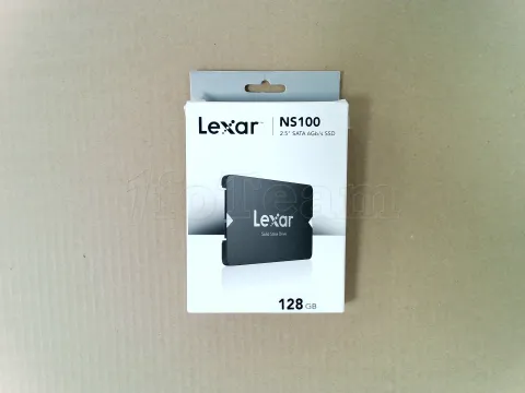 Photo de Disque SSD Lexar NS100 128Go - S-ATA 2,5" - SN QB6283R0027080S30N - ID 223825