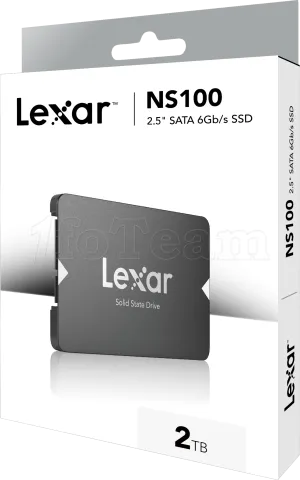 Photo de Disque SSD Lexar NS100 2To  - S-ATA 2,5"