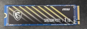 Photo de Disque SSD MSI Spatium M371 1To  - NVMe M.2 Type 2280 - S/N S78440L870P8310252002108 - ID 223112