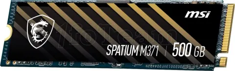 Photo de Disque SSD MSI Spatium M371 500Go - NVMe M.2 Type 2280