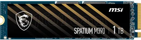 Photo de Disque SSD MSI Spatium M390 1To  - NVMe M.2 Type 2280