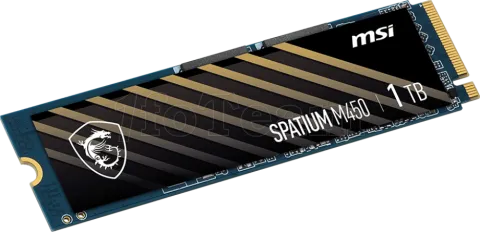 Photo de Disque SSD MSI Spatium M450 1To  - NVMe M.2 Type 2280 (Bulk)