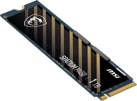 Photo de Disque SSD MSI Spatium M450 1To  - NVMe M.2 Type 2280 (Bulk)