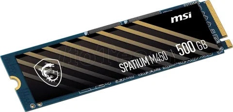 Photo de Disque SSD MSI Spatium M450 V1 500Go - NVMe M.2 Type 2280