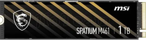Photo de Disque SSD MSI Spatium M461 1To - NVMe M.2 Type 2280