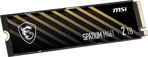 Photo de Disque SSD MSI Spatium M461 2To  - NVMe M.2 Type 2280