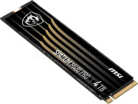 Photo de Disque SSD MSI Spatium M480 Pro 4To  - NVMe M.2 Type 2280