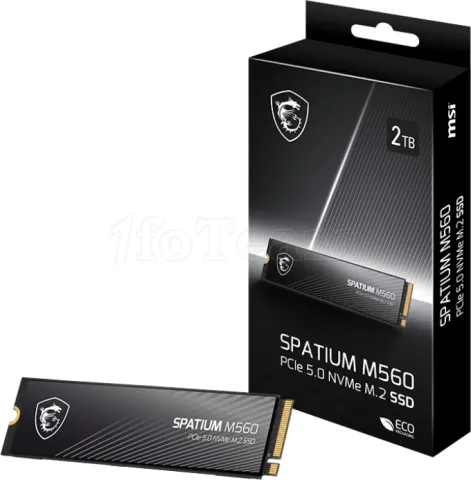 Photo de Disque SSD MSI Spatium M560 2To  - NVMe M.2 Type 2280