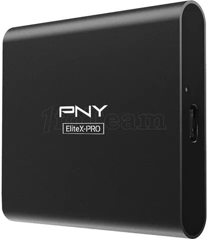 Photo de Disque SSD NVMe externe PNY EliteX-Pro - 1To  (Noir)