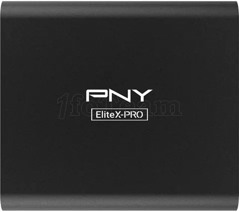 Photo de Disque SSD NVMe externe PNY EliteX-Pro - 1To  (Noir)