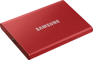 Photo de Samsung T7 - 1To (Rouge)