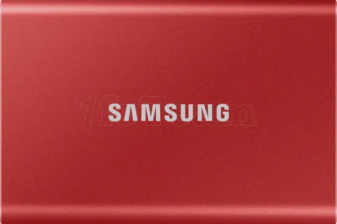 Photo de Disque SSD NVMe externe Samsung T7 - 1To  (Rouge)