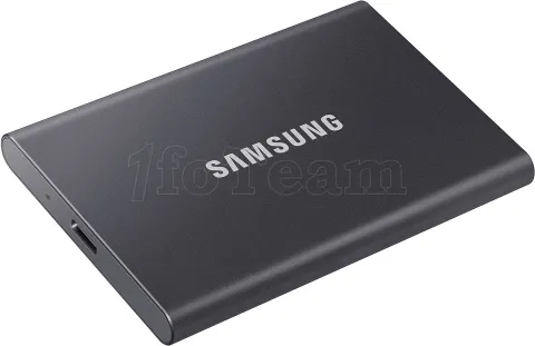 Photo de Disque SSD NVMe externe Samsung T7 - 2To  (Argent)