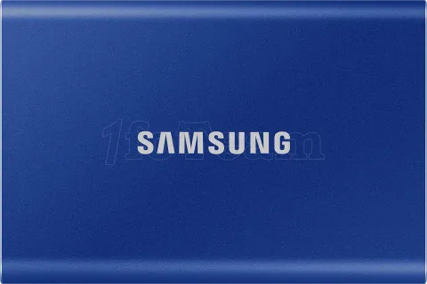 Photo de Disque SSD NVMe externe Samsung T7 - 2To  (Bleu)