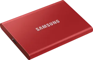Photo de Samsung T7 - 2To rouge