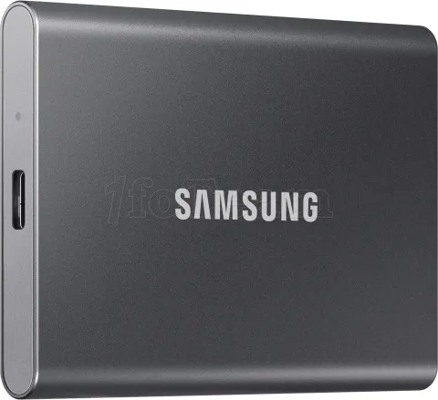 Photo de Disque SSD NVMe externe Samsung T7 - 500Go (Argent)