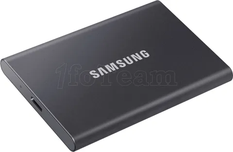 Photo de Disque SSD NVMe externe Samsung T7 - 500Go (Argent)