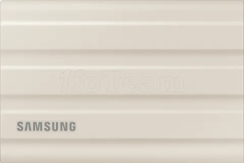 Photo de Disque SSD NVMe externe Samsung T7 Shield - 1To  (Beige)