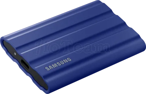 Photo de Disque SSD NVMe externe Samsung T7 Shield - 1To  (Bleu)