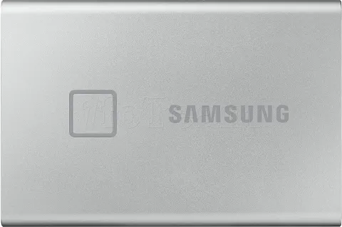 Photo de Disque SSD NVMe externe USB 3.2 Samsung T7 Touch - 1To  (Argent)