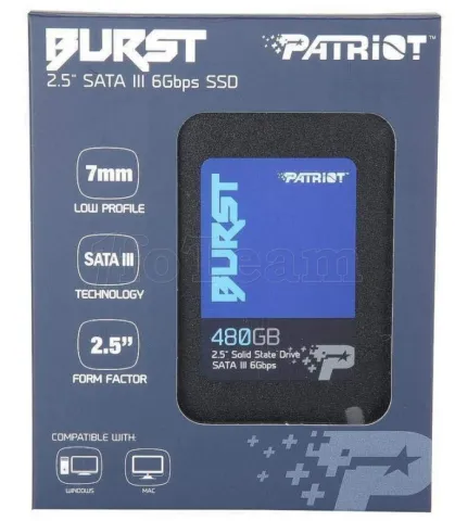 Photo de Disque SSD Patriot Burst 480Go S-ATA 2,5"
