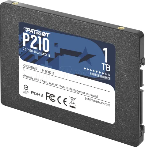 Photo de Disque SSD Patriot P210 1To  - S-ATA 2,5"