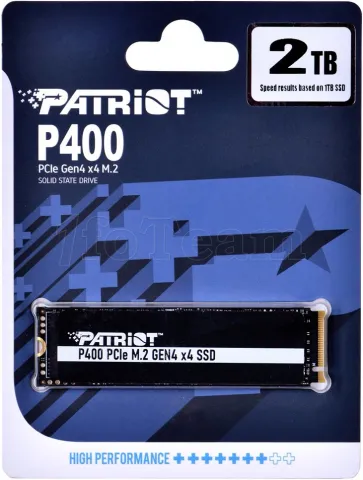 Photo de Disque SSD Patriot P400 2To  - M.2 NVMe Type 2280