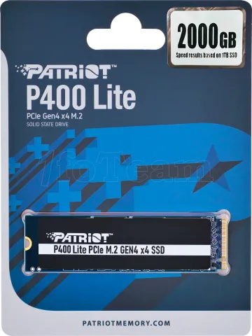 Photo de Disque SSD Patriot P400 Lite 2To  - M.2 NVMe Type 2280