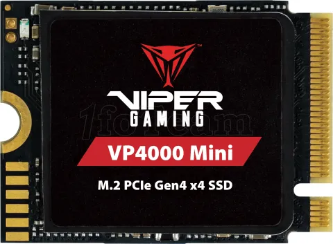 Photo de Disque SSD Patriot Viper VP4000 Mini 2To  - M.2 NVMe Type 2230
