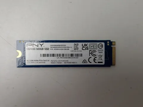 Photo de Disque SSD PNY CS1030 500Go - NVMe M.2 Type 2280 - SN PNY233423082101011D2 - ID 199014