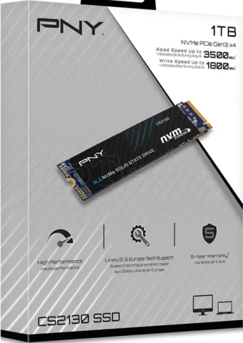 Photo de Disque SSD PNY CS2130 1To  - M.2 NVME Type 2280