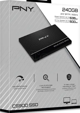 Photo de Disque SSD PNY CS900 240Go - S-ATA 2,5"