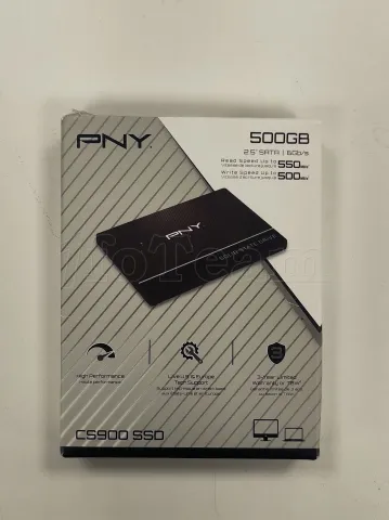Photo de Disque SSD PNY CS900 500Go - S-ATA 2,5" - SN PNH10243002550302654 - ID 205544