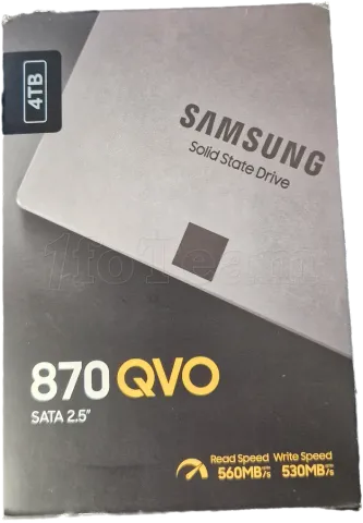 Photo de Disque SSD Samsung 870 QVO 4To  - S-ATA 2,5" - SN S5STNF0W401964Y - ID 194643