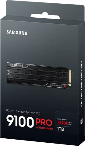 Photo de Disque SSD Samsung 9100 Pro 1To avec dissipateur - M.2 NVMe Type 2280