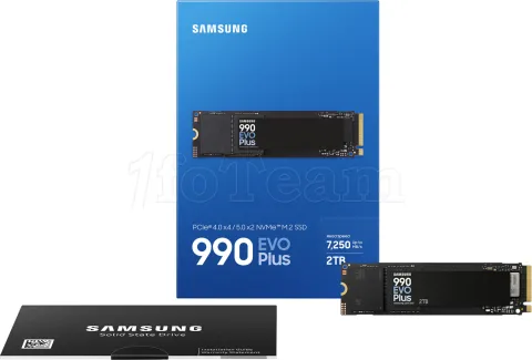 Photo de Disque SSD Samsung 990 Evo Plus 2To - NVMe M.2 Type 2280