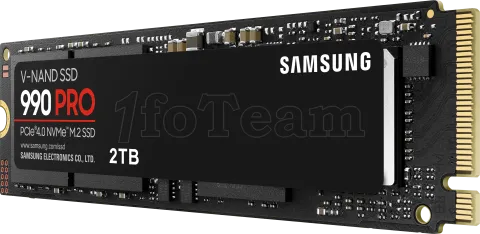 Photo de Disque SSD Samsung 990 Pro 2To  - NVMe M.2 Type 2280