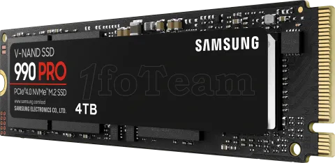 Photo de Disque SSD Samsung 990 Pro 4To  - NVMe M.2 Type 2280