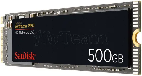 Photo de Disque SSD SanDisk Extreme Pro 500Go - M.2 NVMe Type 2280