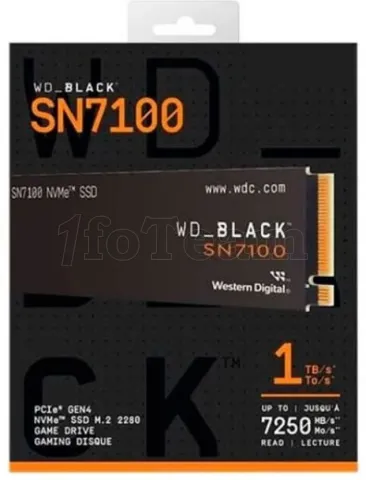 Photo de Disque SSD Sandisk WD_Black SN7100 1To - NVMe M.2 Type 2280