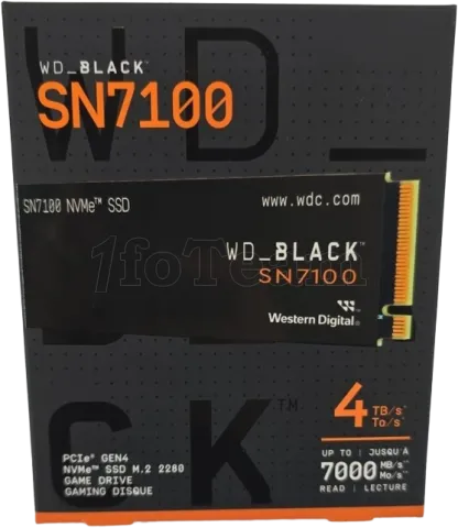 Photo de Disque SSD Sandisk WD_Black SN7100 4To - NVMe M.2 Type 2280