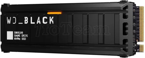 Photo de Disque SSD Sandisk WD_Black SN8100 1To avec dissipateur thermique - NVMe M.2 Type 2280