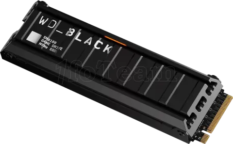 Photo de Disque SSD Sandisk WD_Black SN8100 4To avec dissipateur thermique - NVMe M.2 Type 2280