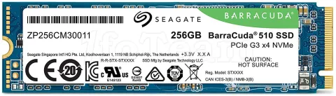 Photo de Disque SSD Seagate BarraCuda 510 256Go - M.2 NVMe Type 2280